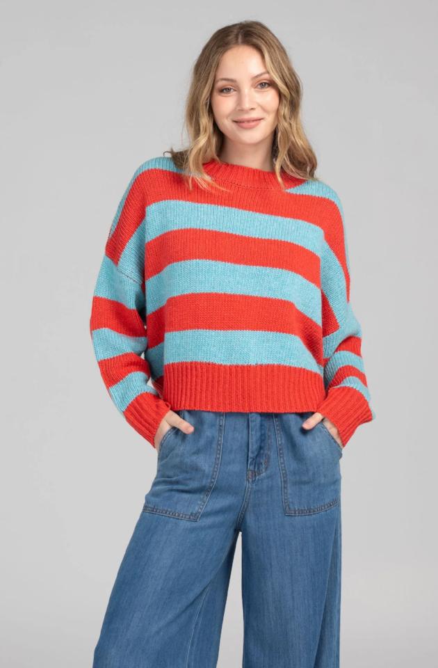 BOOM SHANKAR WALLY JUMPER - SEASIDE STRIPE - W24JM16