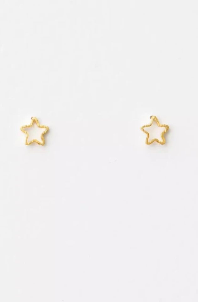 STELLA & GEMMA EARRING STAR - GOLD - SGE7714