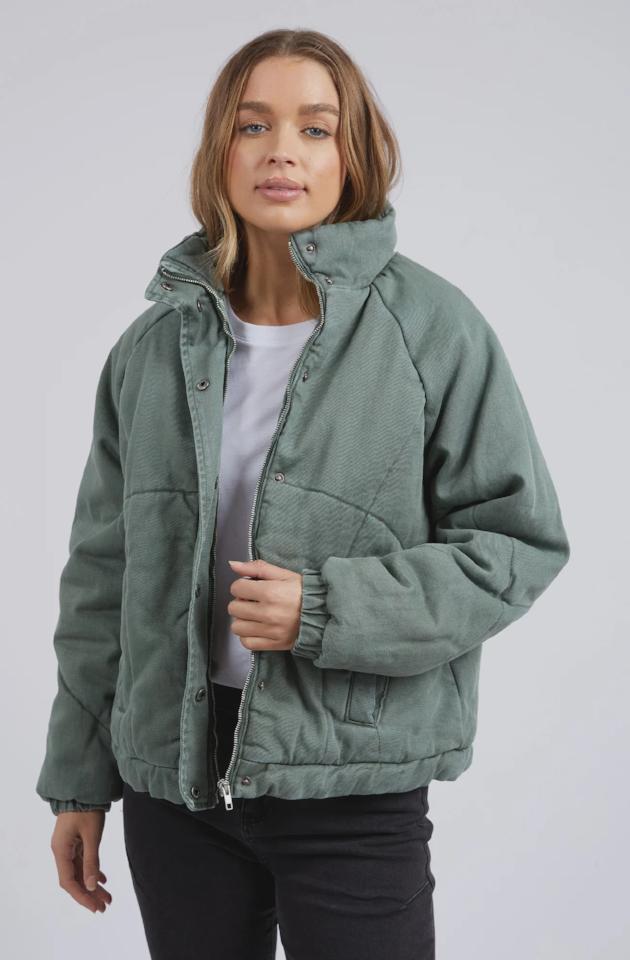 FOXWOOD ROSALEE JACKET - WASHED GREEN - 55D0136.GRN