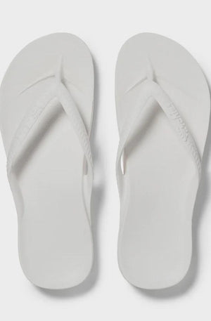 ARCHIES FOOTWEAR JANDALS - WHITE