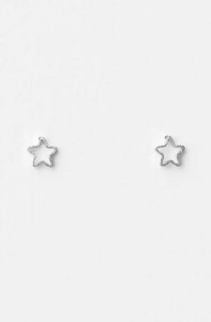 STELLA & GEMMA EARRING STAR - SILVER - SGE7715