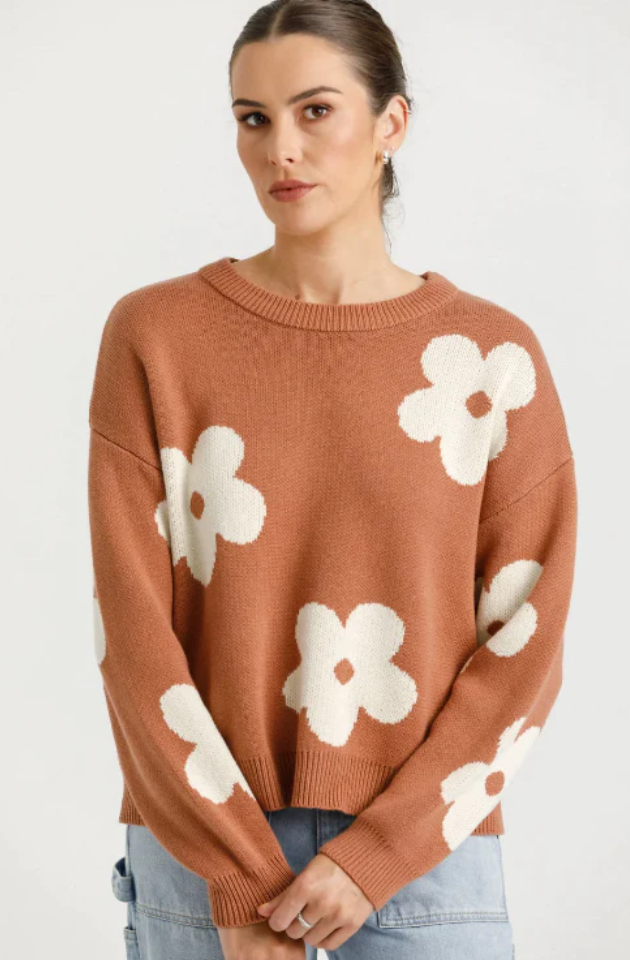 THING THING BLOOM JUMPER - AUTUMNAL - TTW2287 03