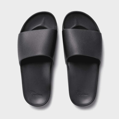 ARCHIES FOOTWEAR SLIDES - BLACK